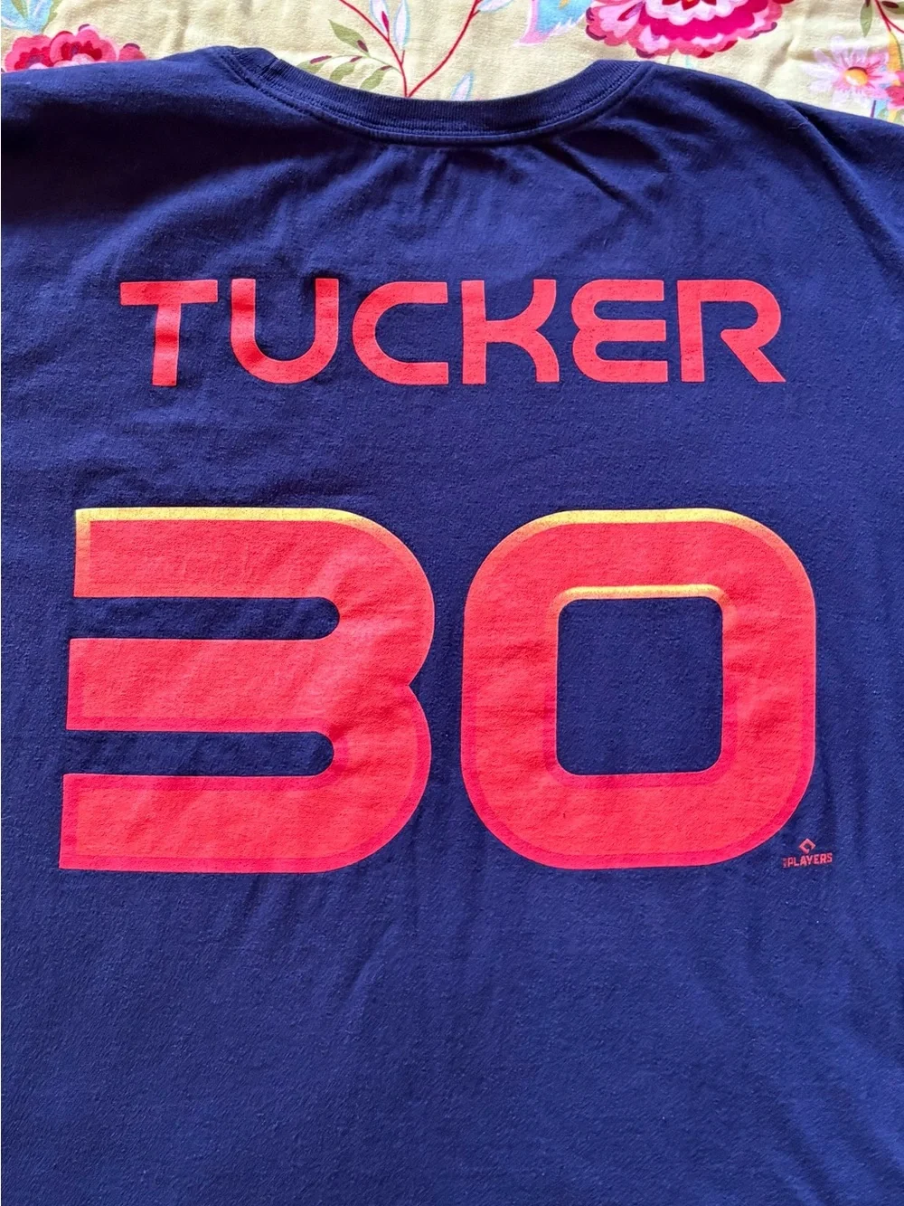 Houston Astros x Nike x Kyle Tucker #30 Space city navy tee men’s XXL 28x26